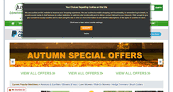 Desktop Screenshot of justlawnmowers.co.uk